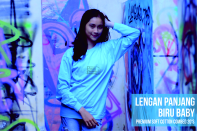 lengan panjang biru baby