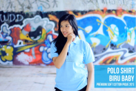 polo biru baby