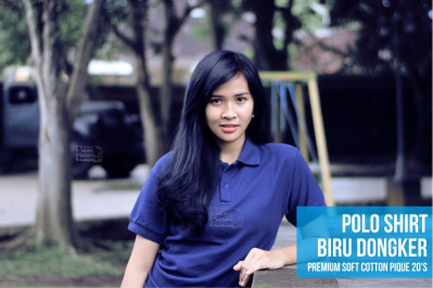 polo biru dongker