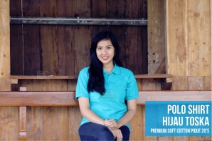 polo hijau toska