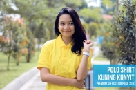 polo kuning kunyit