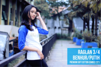 raglan benhur putih