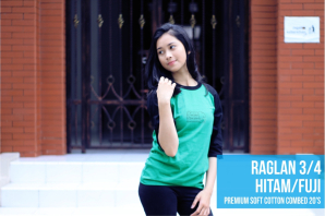 raglan hitam fuji
