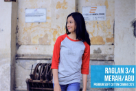 raglan merah abu