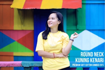 round neck kuning kenari
